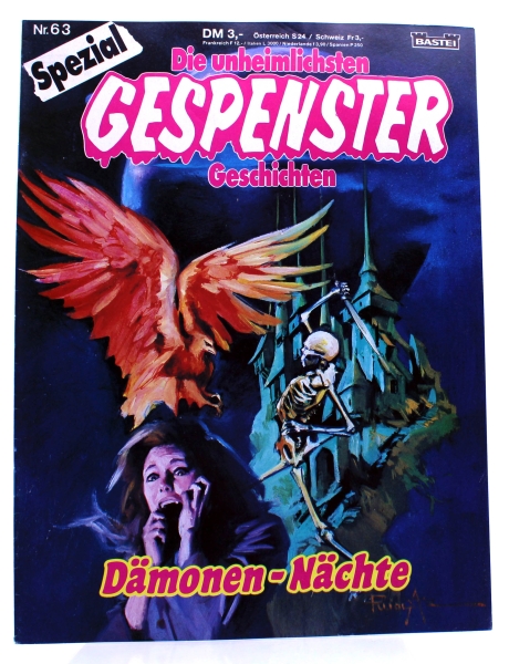 Die unheimlichsten Gespenster Geschichten Spezial Comic Nr. 63: Dämonen-Nächte von Bastei